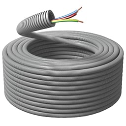 Tubería precableada
