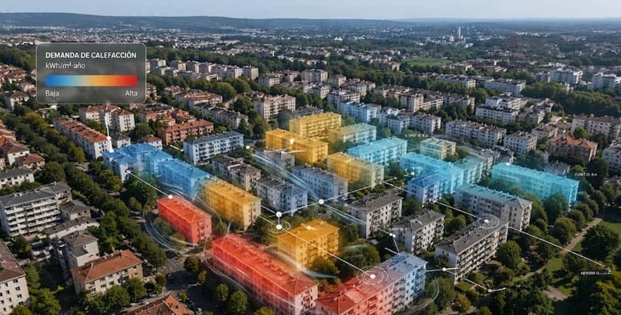 Nueva herramienta impulsa el ahorro energético en barrios urbanos